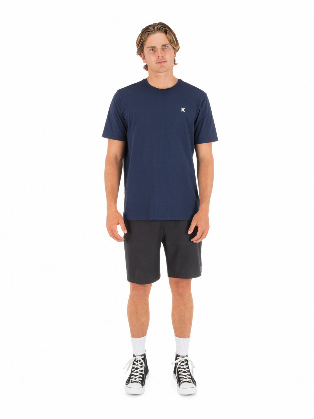 Hurley Discount | Icon Tee Short Sleeve - Obsidian