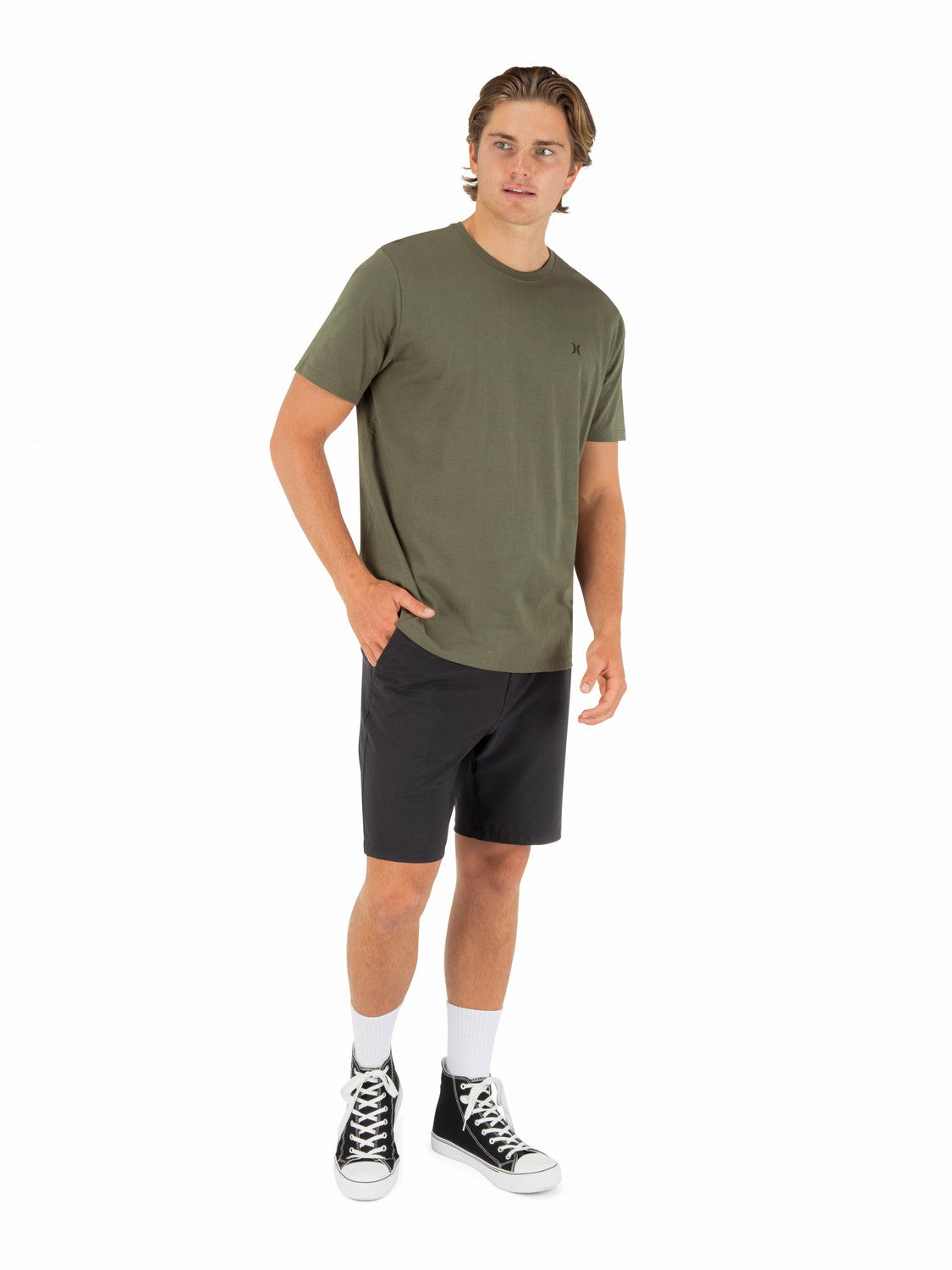 Hurley For Sale | Icon Tee Short Sleeve - Olive