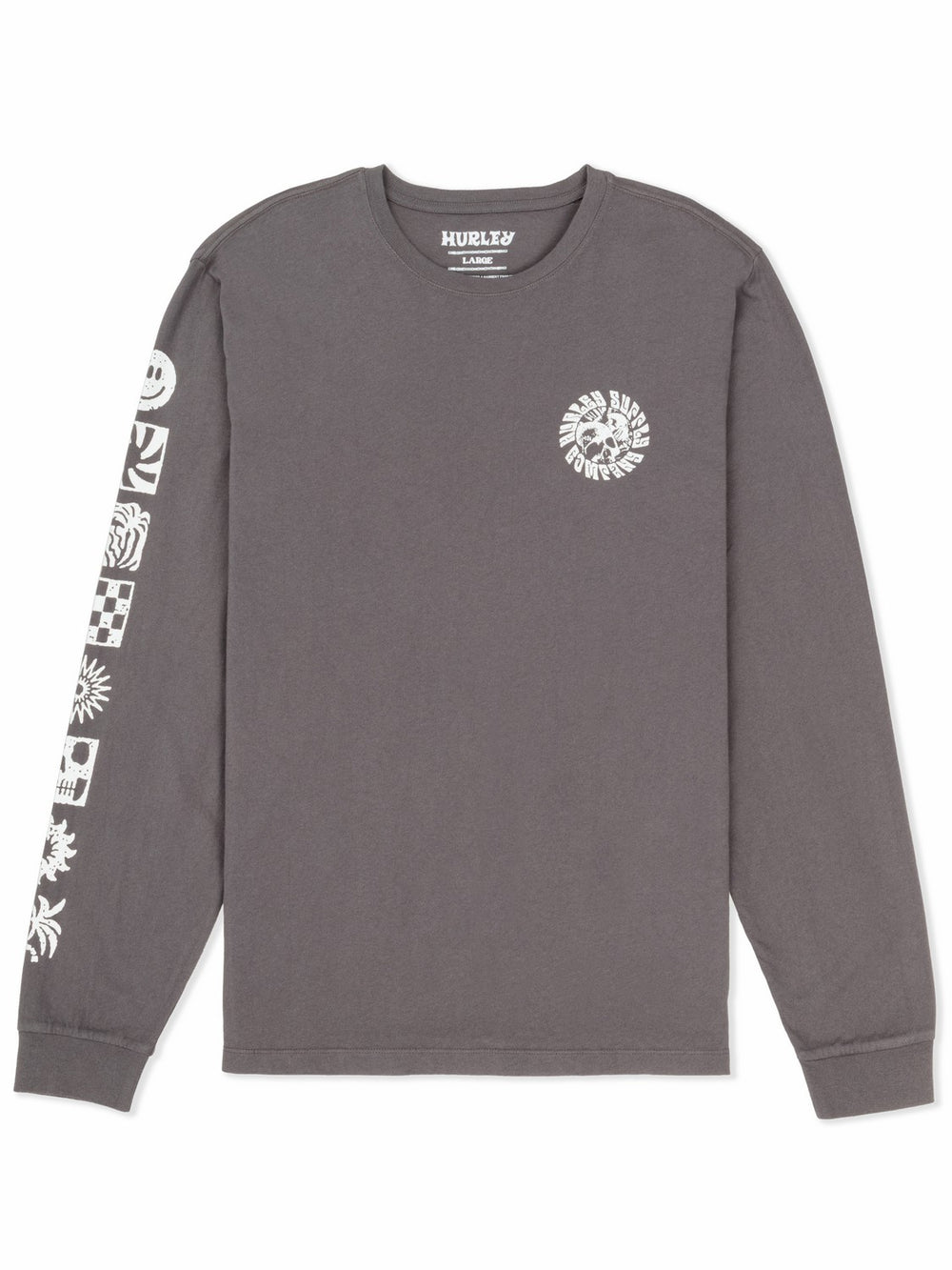 Hurley Onsale | Skull Mandala Long Sleeve - Ion Grey