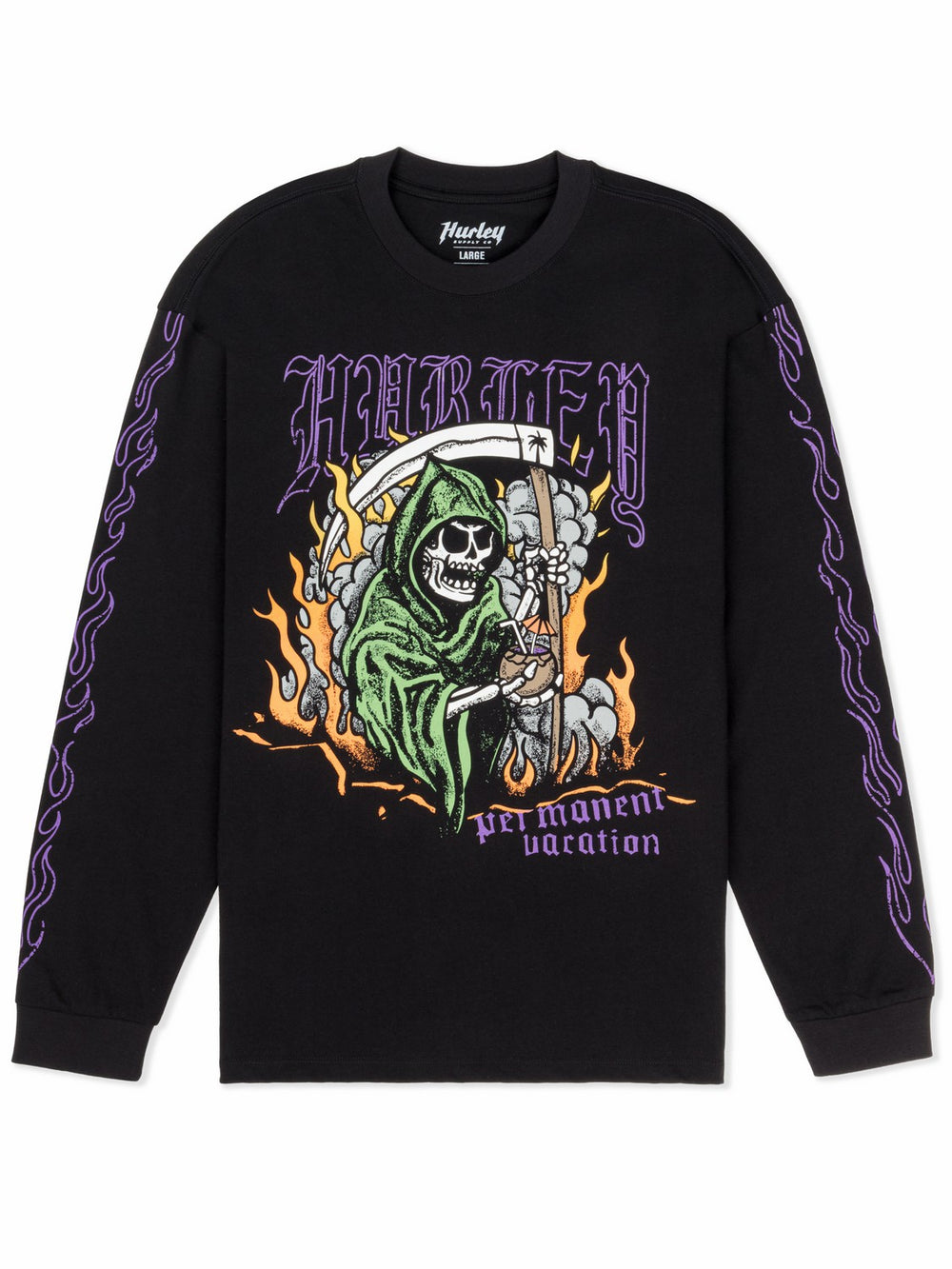 Hurley Onsale | Reaping Long Sleeve - Black