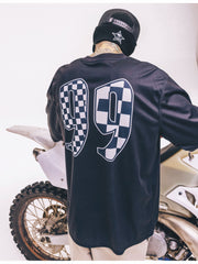 Hurley | Hurley x Travis Barker Check Out Long Sleeve Jersey - BLACK