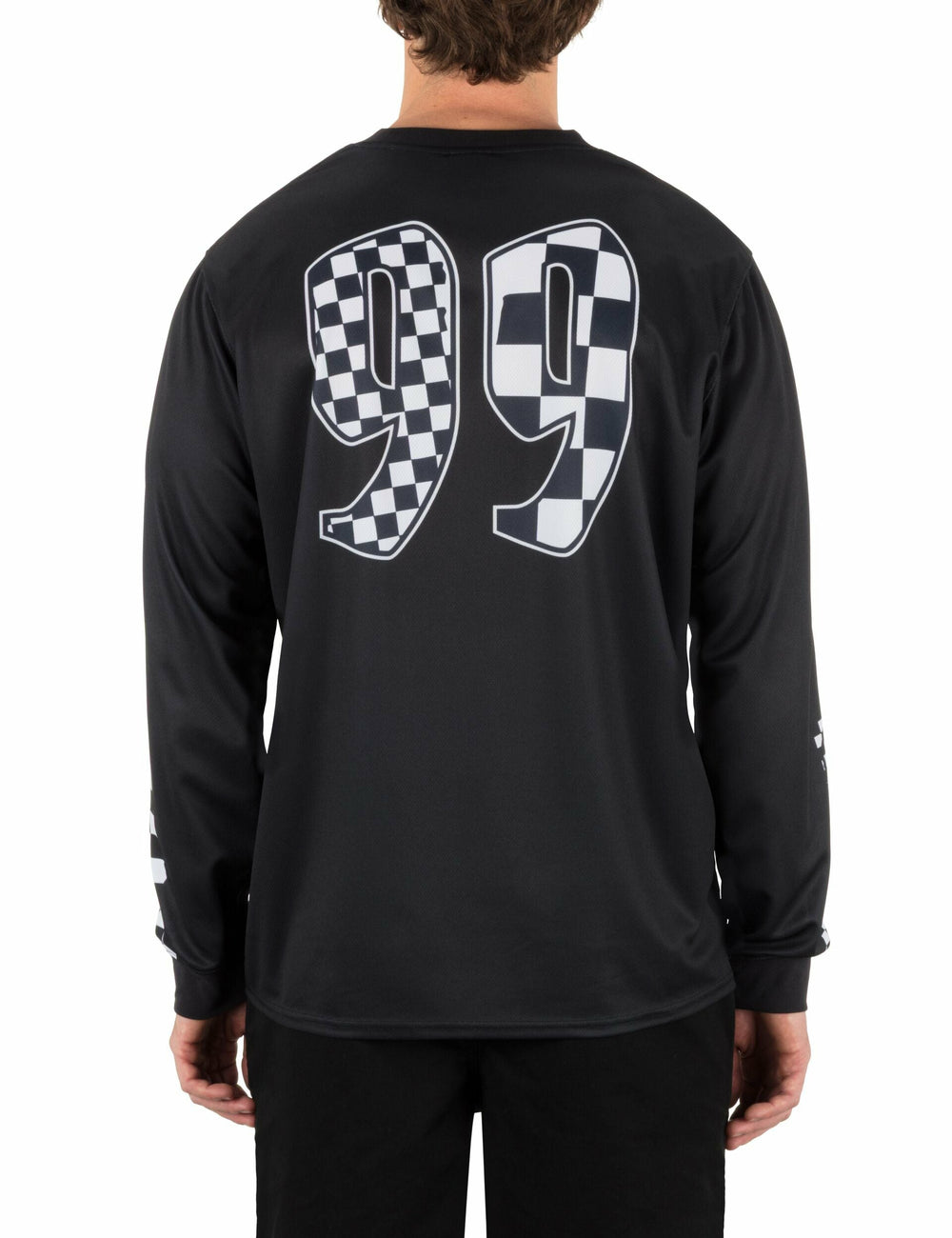 Hurley | Hurley x Travis Barker Check Out Long Sleeve Jersey - BLACK
