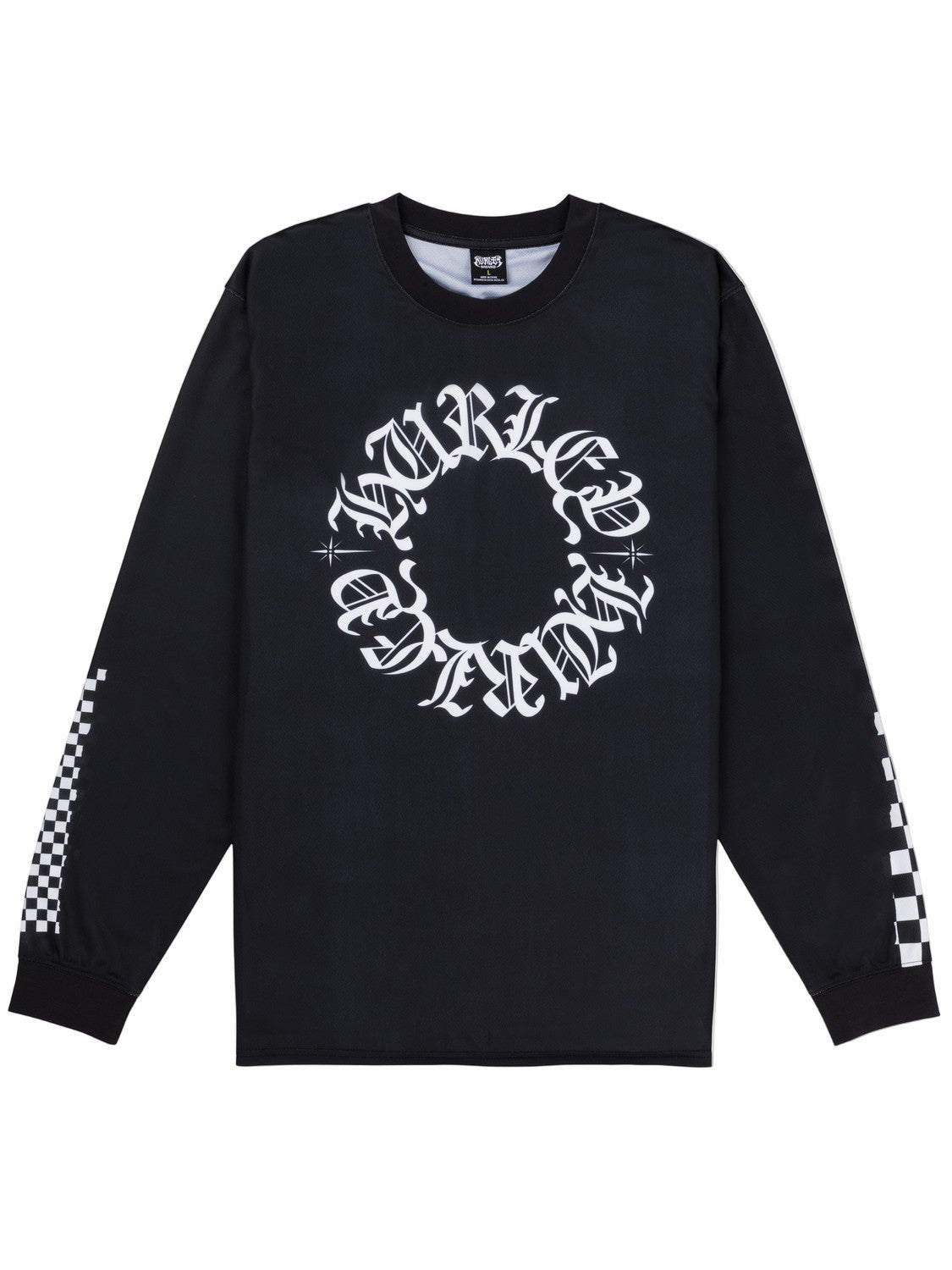 Hurley | Hurley x Travis Barker Check Out Long Sleeve Jersey - BLACK