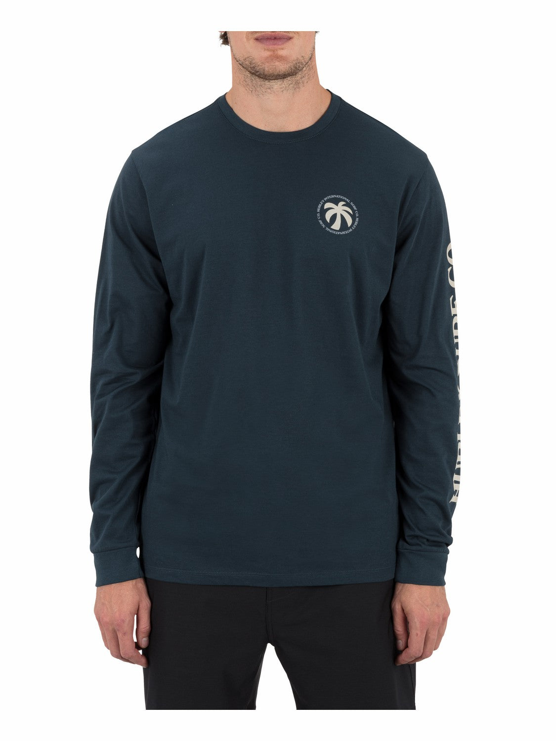 Hurley Discount | Illusions Long Sleeve - Armored Navy