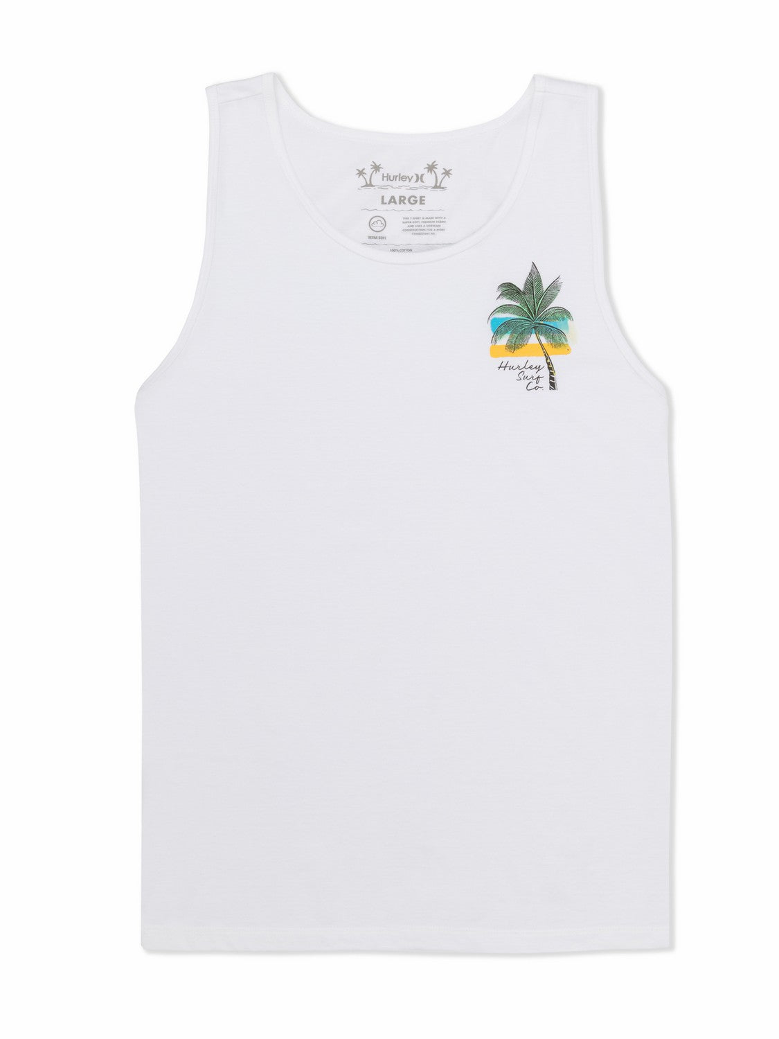 Hurley | Island Time Tank - White