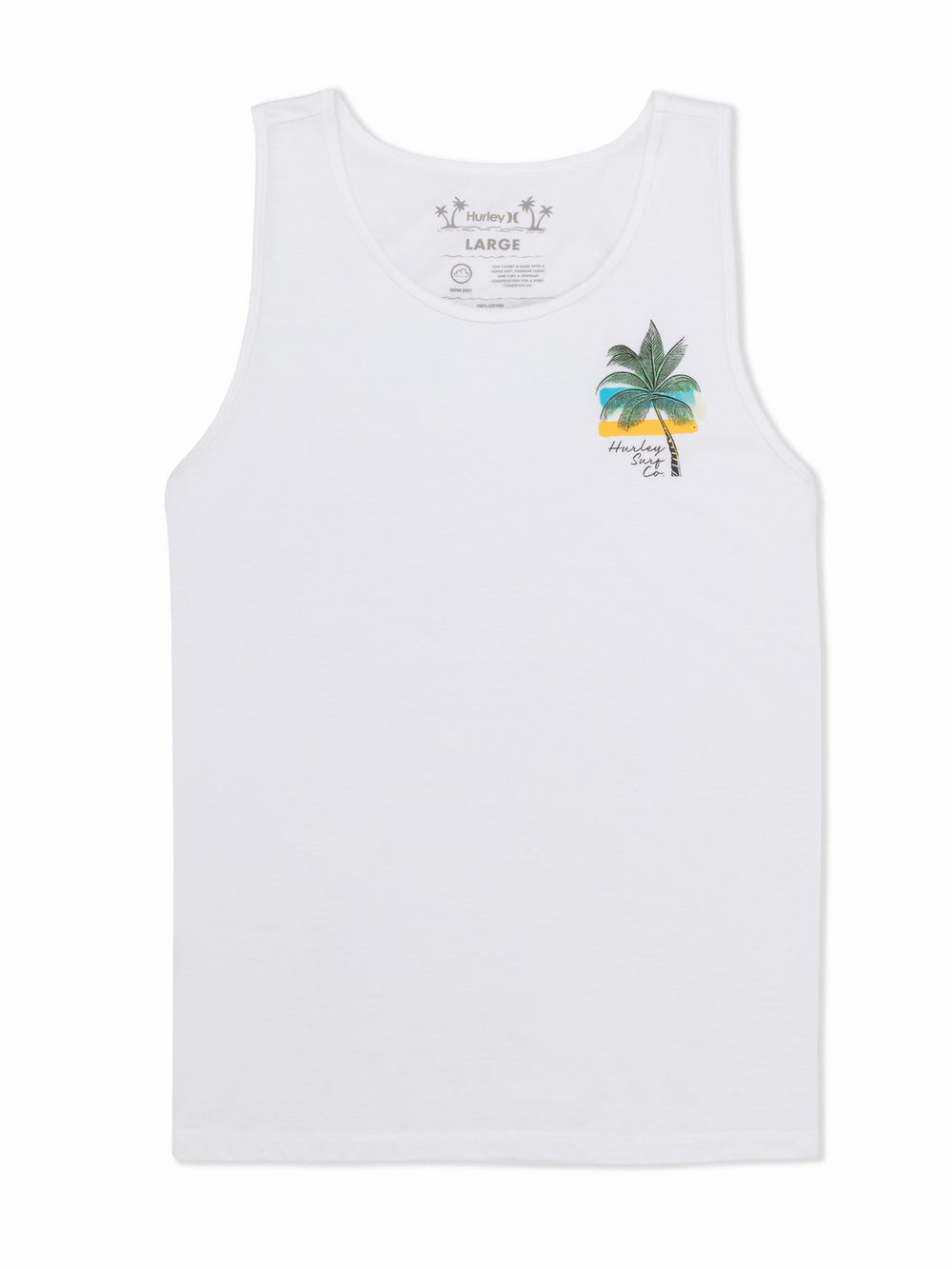 Hurley | Island Time Tank - White