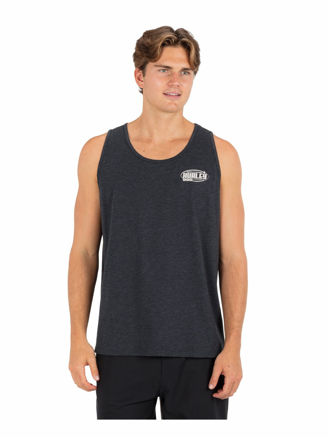 Hurley Discount | Speed Stars Slub Tank - Black Heather