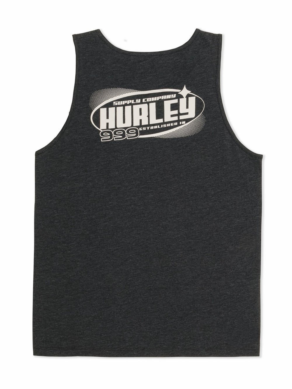 Hurley Discount | Speed Stars Slub Tank - Black Heather