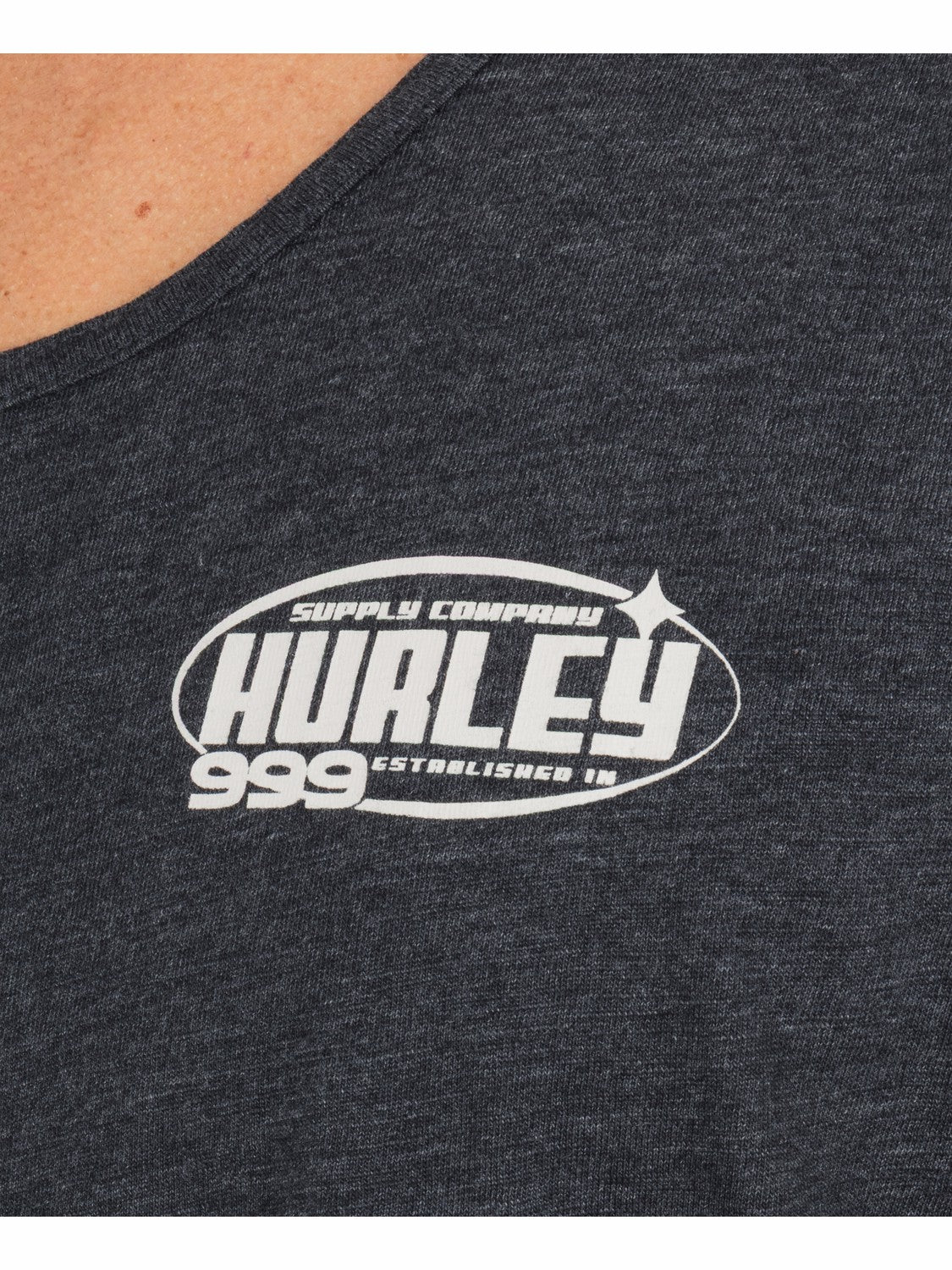 Hurley Discount | Speed Stars Slub Tank - Black Heather