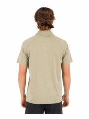 Hurley On Sale | H2O Dri Outback Polo Short Sleeve - Grizzly