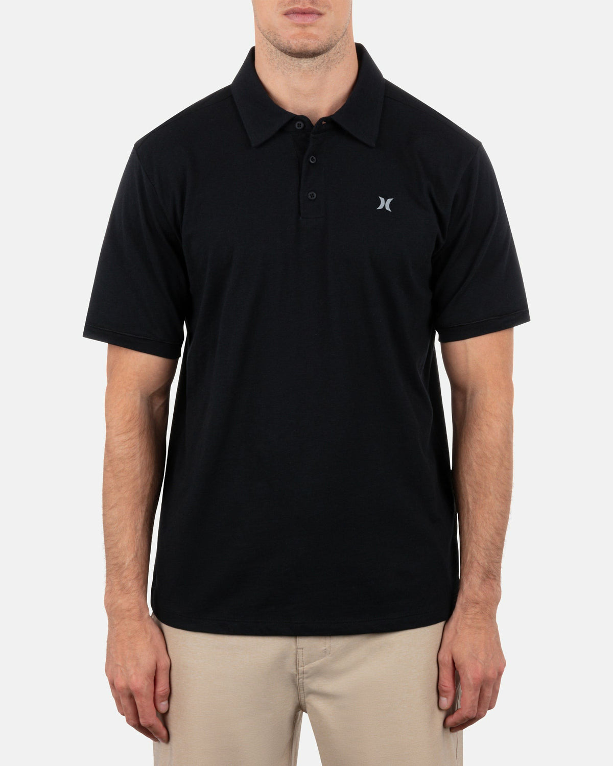 Hurley For Sale | Icon Slub Polo Short Sleeve - Black