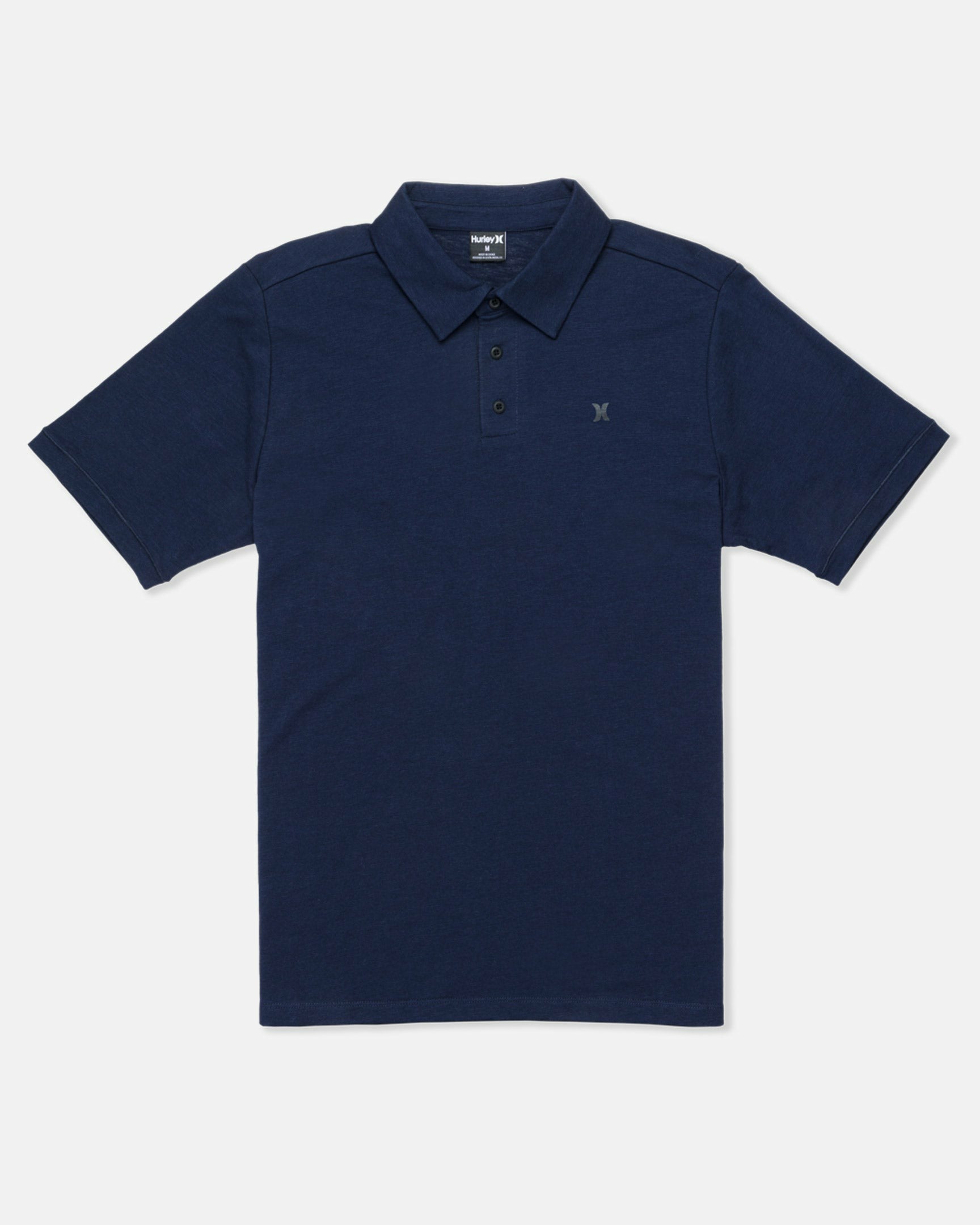 Hurley Onsale | Icon Slub Polo Short Sleeve - Obsidian