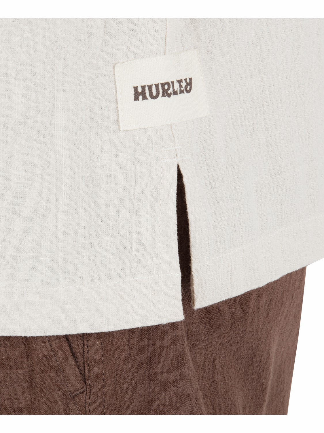 Hurley Discount | Sano Camp Embroidered Short Sleeve - Bone