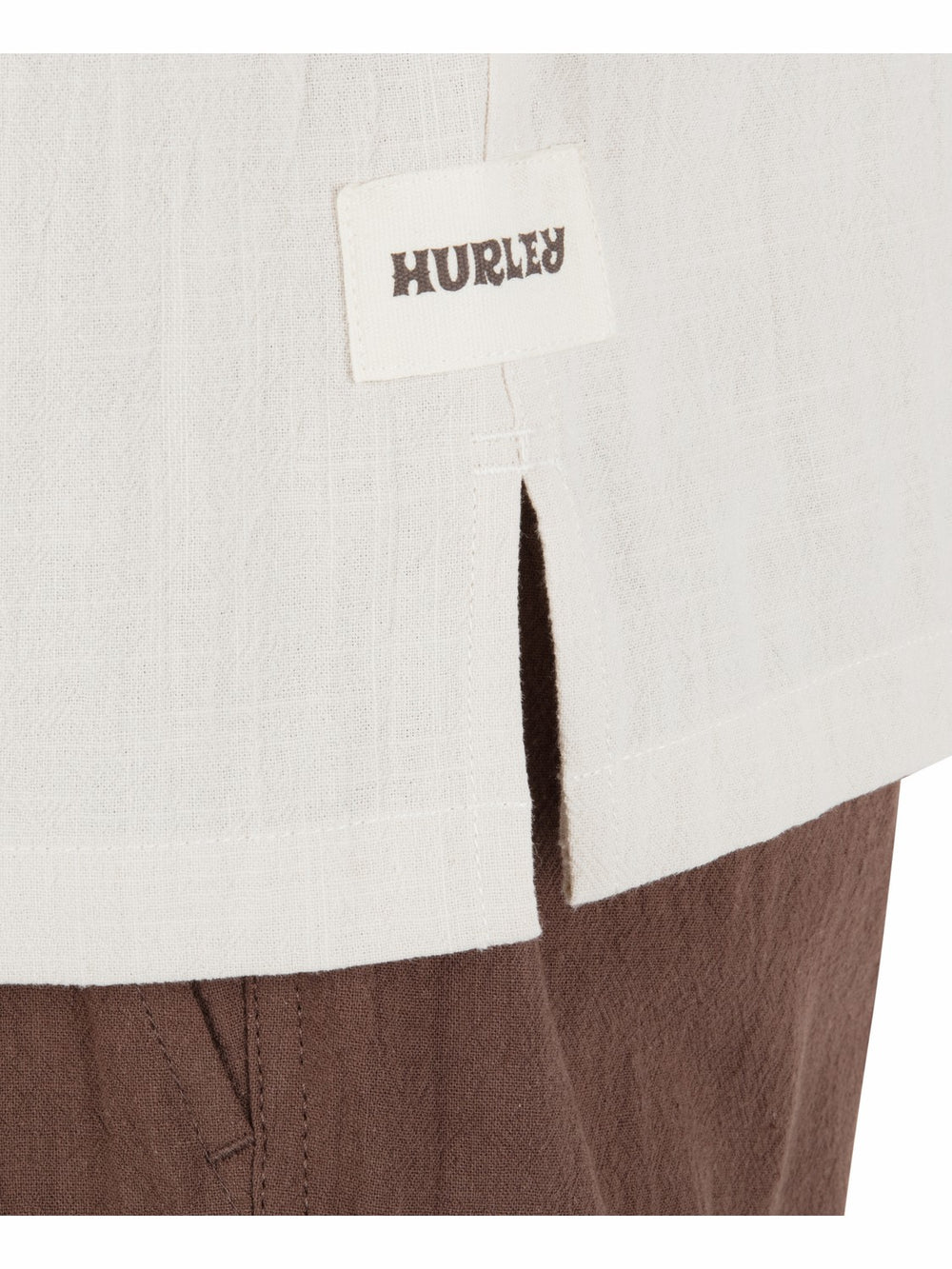 Hurley Discount | Sano Camp Embroidered Short Sleeve - Bone
