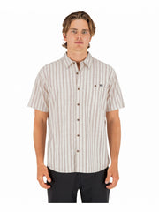 Hurley On Sale | Lido Stripe Short Sleeve - Bone