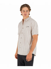 Hurley On Sale | Lido Stripe Short Sleeve - Bone