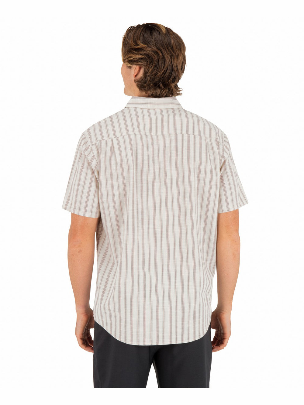 Hurley On Sale | Lido Stripe Short Sleeve - Bone