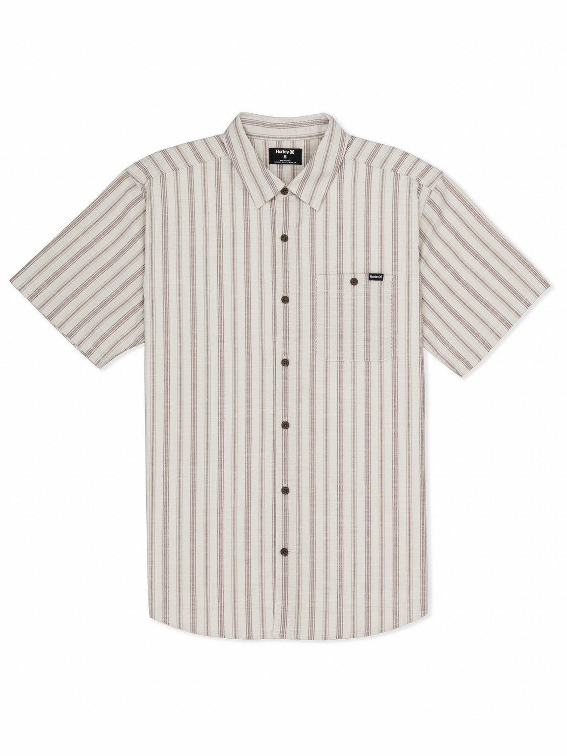 Hurley On Sale | Lido Stripe Short Sleeve - Bone