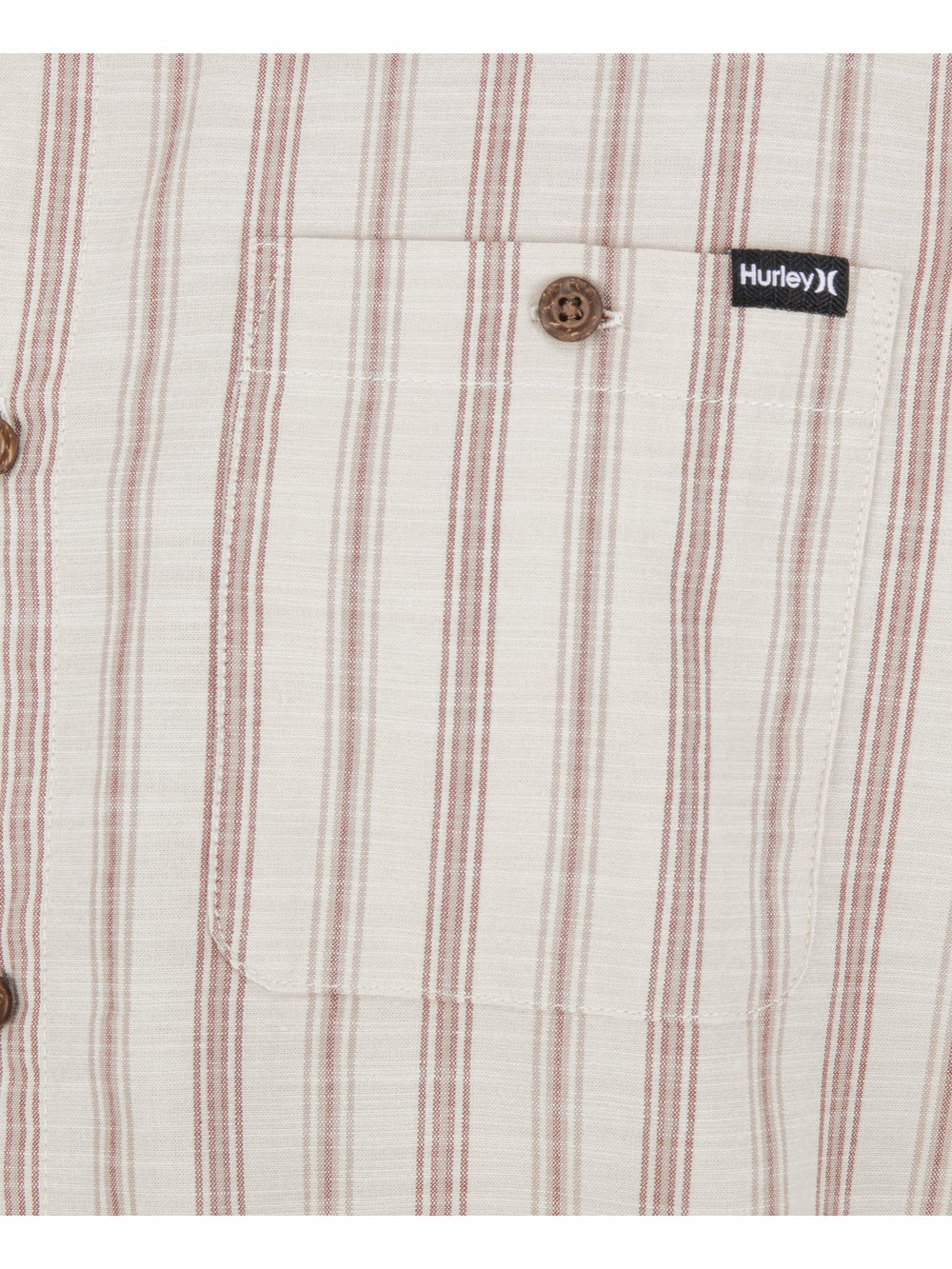 Hurley On Sale | Lido Stripe Short Sleeve - Bone