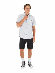 Hurley | Lido Stretch Short Sleeve - Light Asteroid