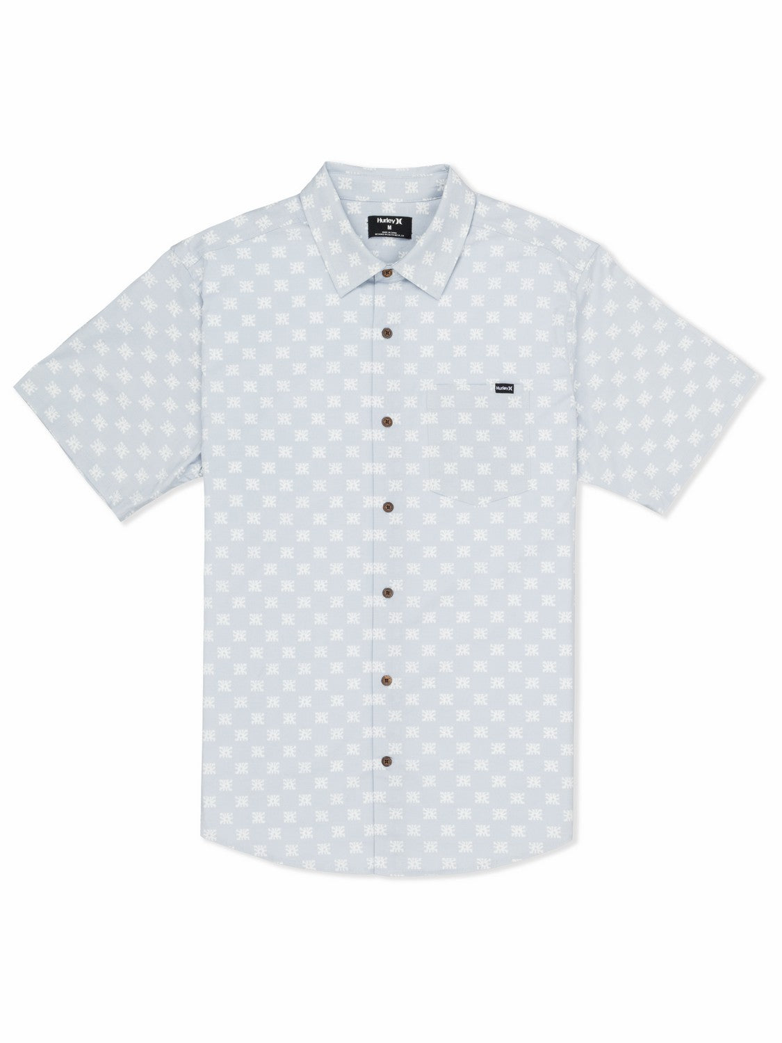 Hurley | Lido Stretch Short Sleeve - Light Asteroid