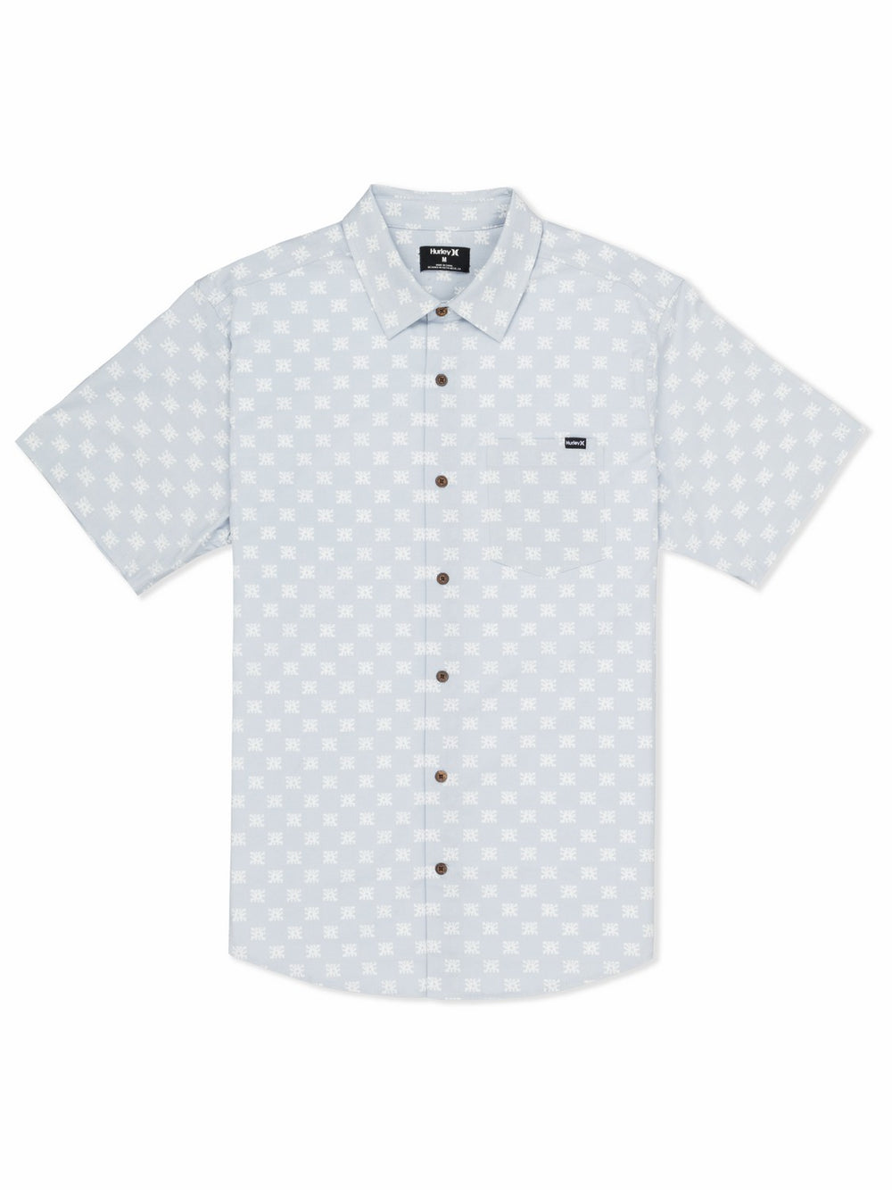 Hurley | Lido Stretch Short Sleeve - Light Asteroid