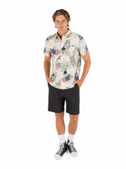 Hurley Discount | Lido Stretch Short Sleeve - Bone