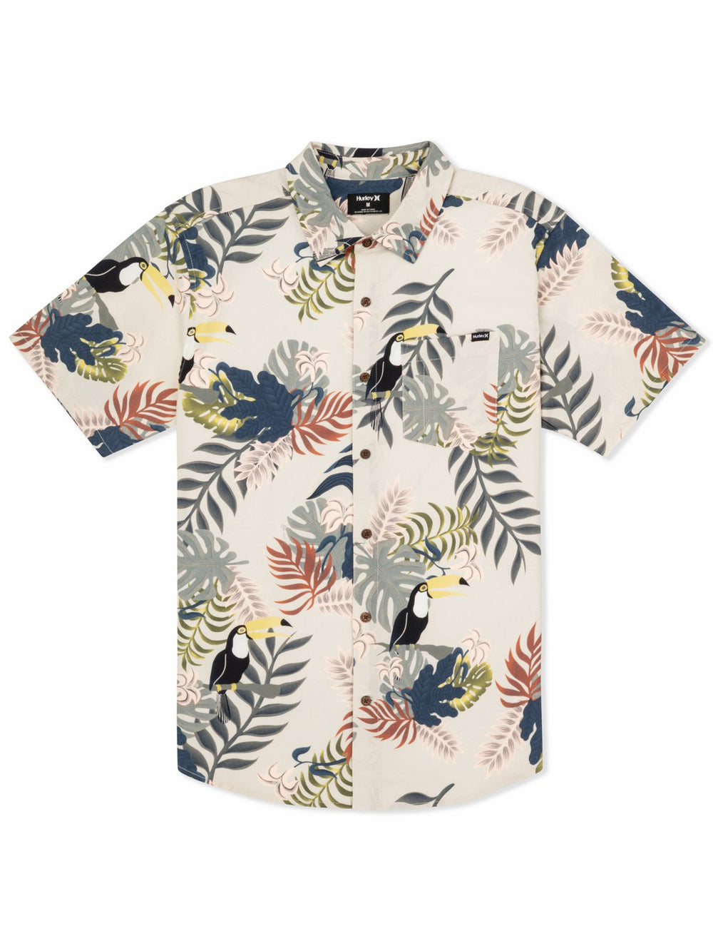 Hurley Discount | Lido Stretch Short Sleeve - Bone