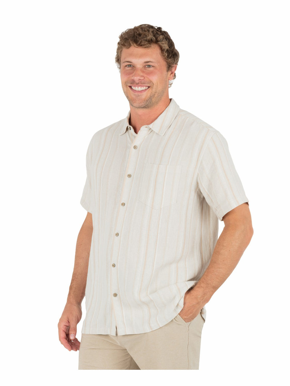 Hurley On Sale | Oceanside Short Sleeve - Bone
