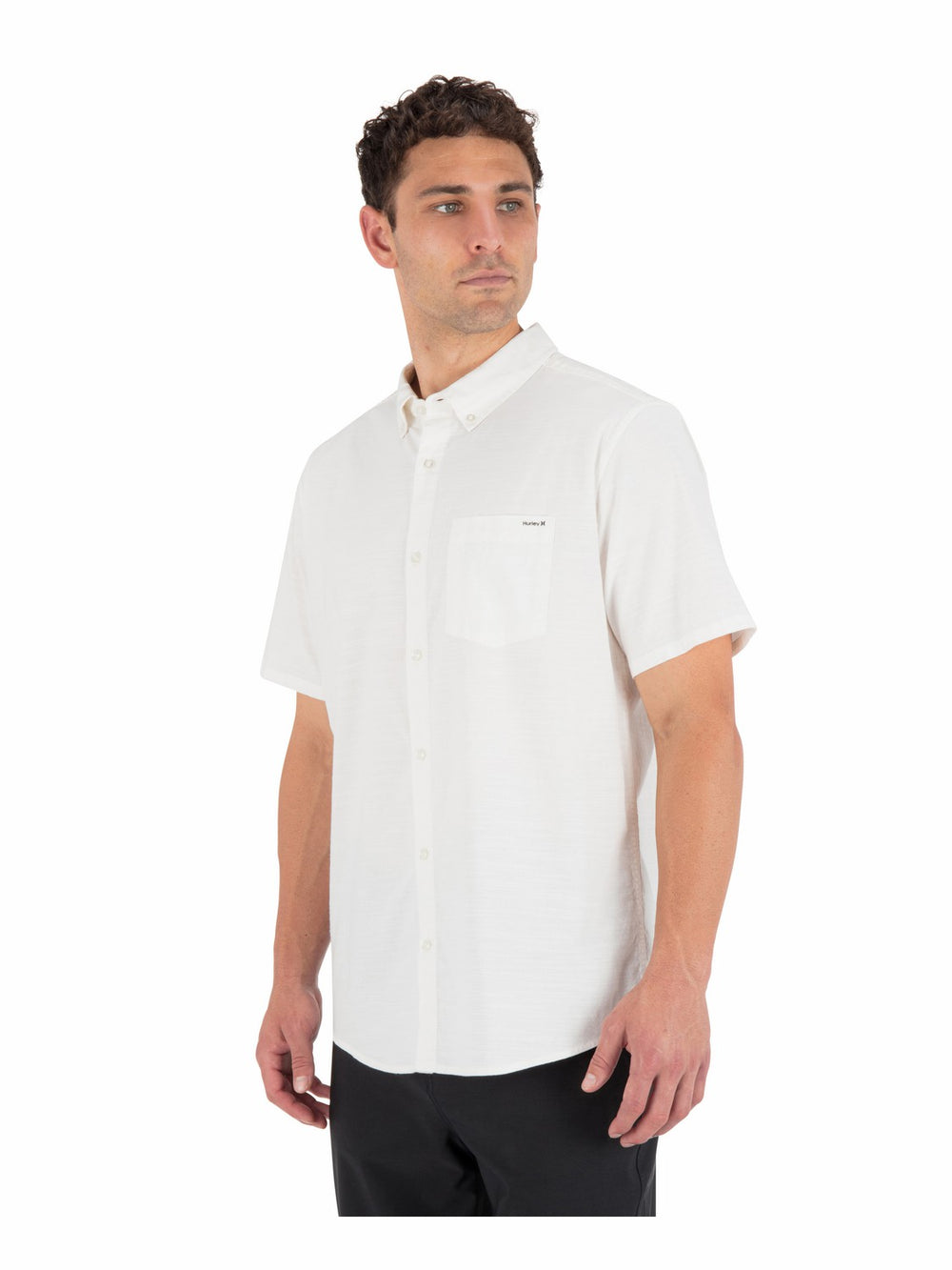 Hurley Discount | Icon Stretch Short Sleeve - White