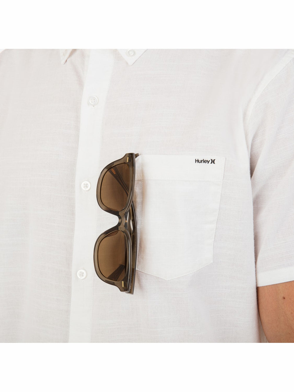 Hurley Discount | Icon Stretch Short Sleeve - White