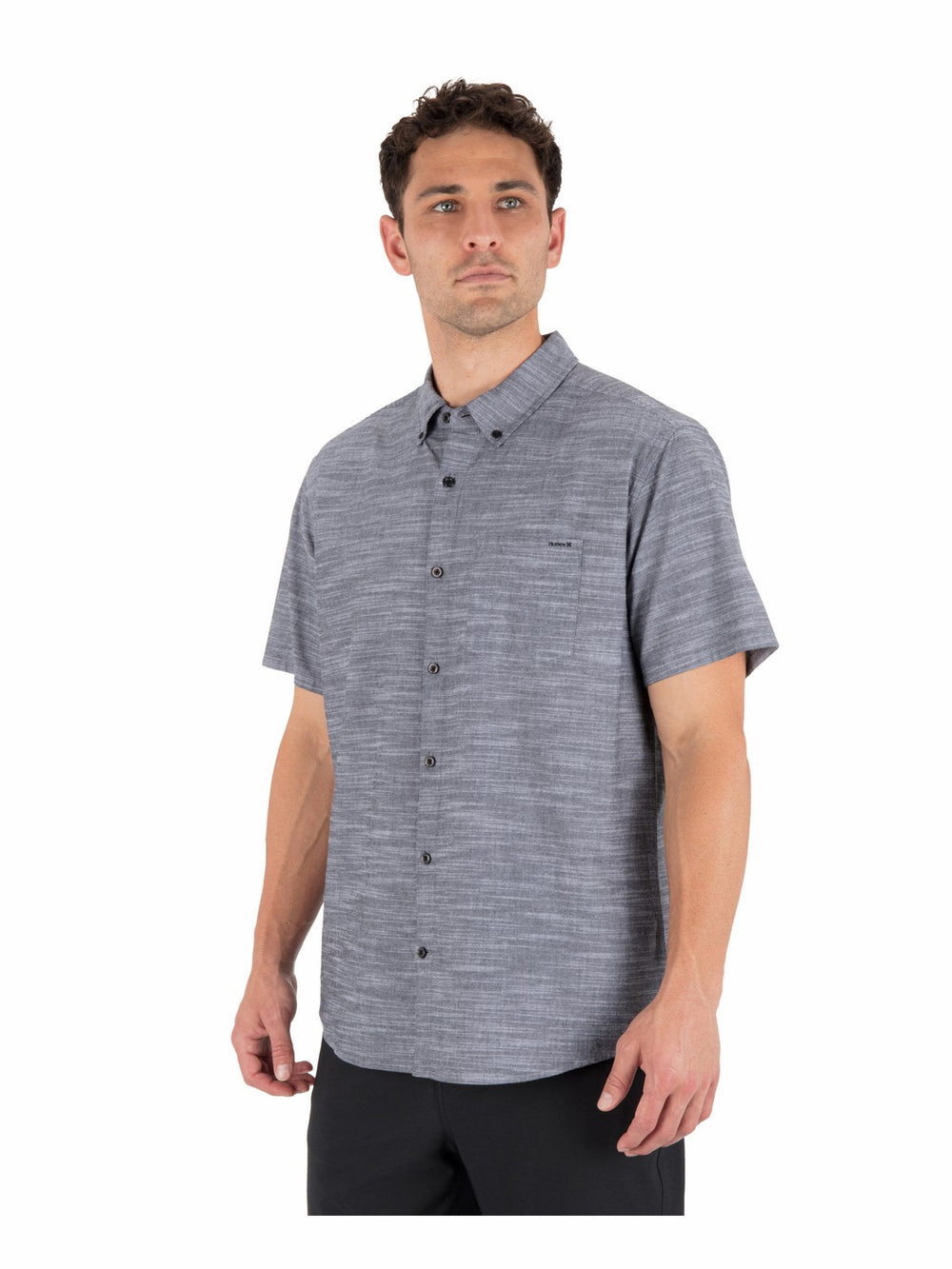 Hurley For Sale | Icon Stretch Short Sleeve - Black