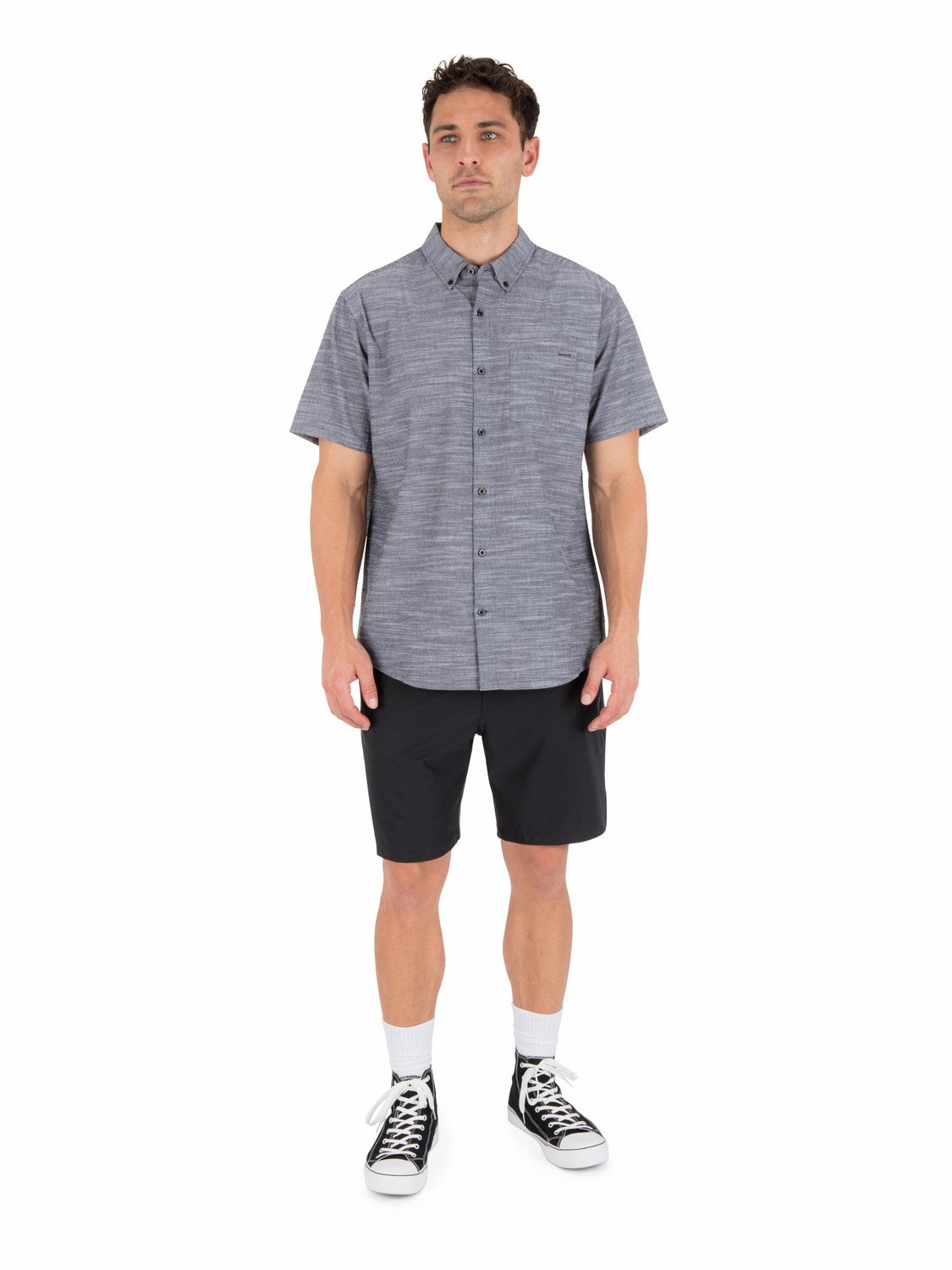 Hurley For Sale | Icon Stretch Short Sleeve - Black