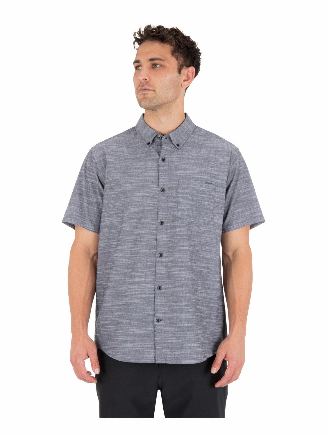Hurley For Sale | Icon Stretch Short Sleeve - Black
