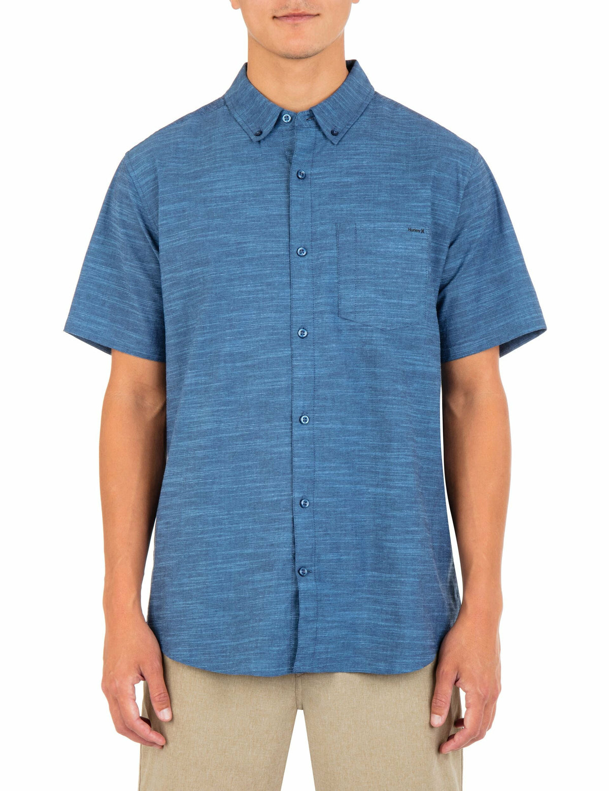 Hurley Onsale | One And Only Stretch Short Sleeve Shirt - Obsidian