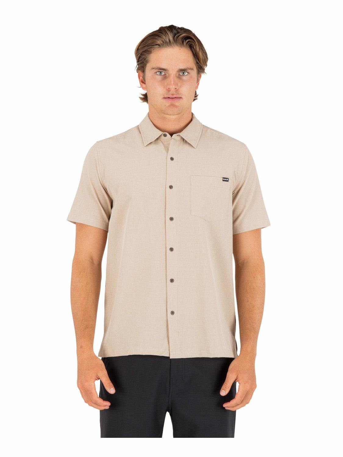 Hurley | Phantom Flow Short Sleeve - Khaki