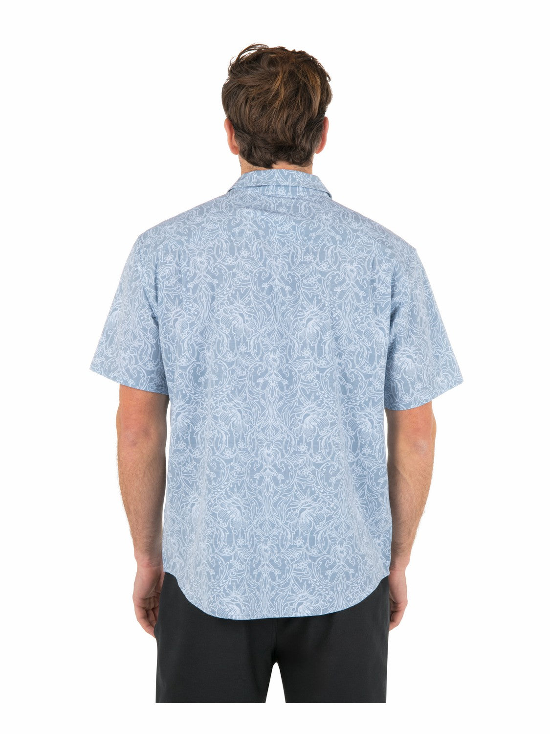 Hurley Discount | Newport Stretch Short Sleeve - Worker Blue