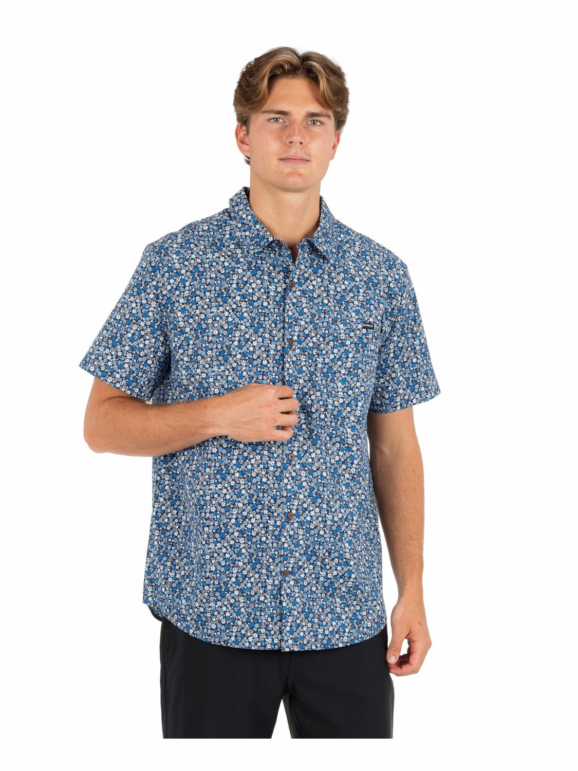 Hurley For Sale | Lido Stretch Short Sleeve - Abyss