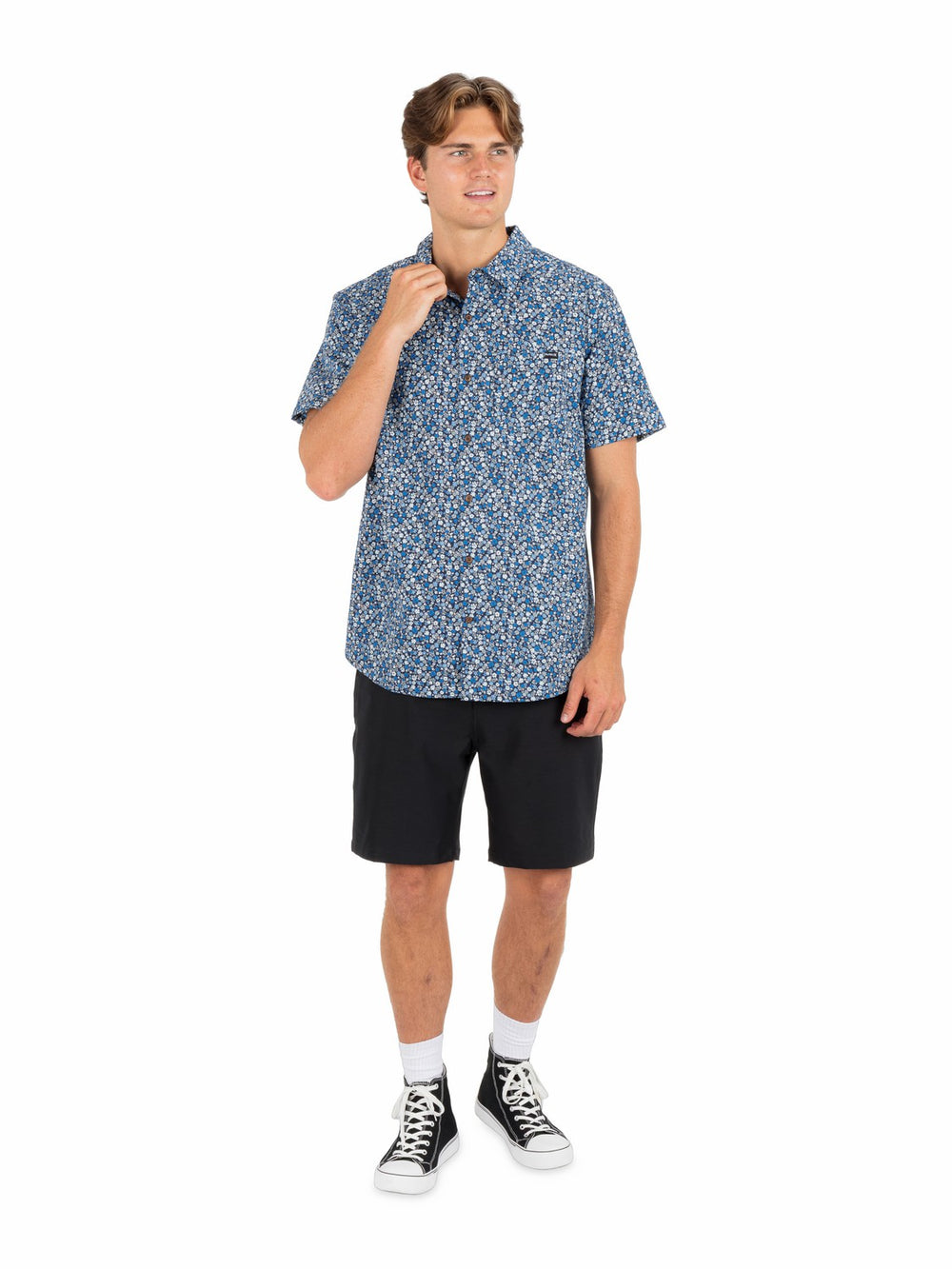Hurley For Sale | Lido Stretch Short Sleeve - Abyss