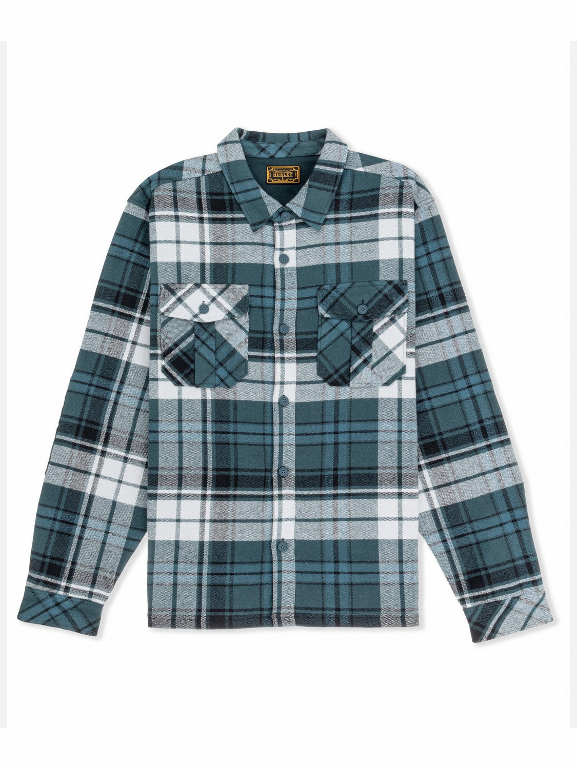 Hurley On Sale | Santa Cruz Seaside Flannel Long Sleeve - Armored Navy