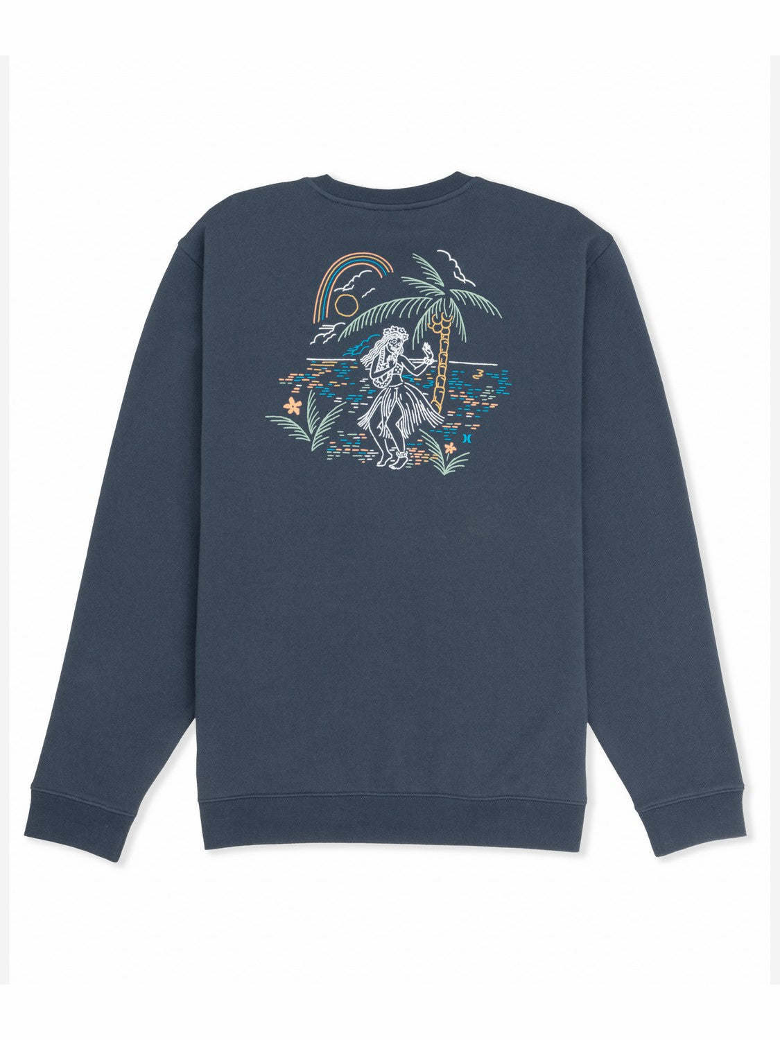 Hurley Onsale | Hula In Paradise Crewneck Sweatshirt - Iron Ore