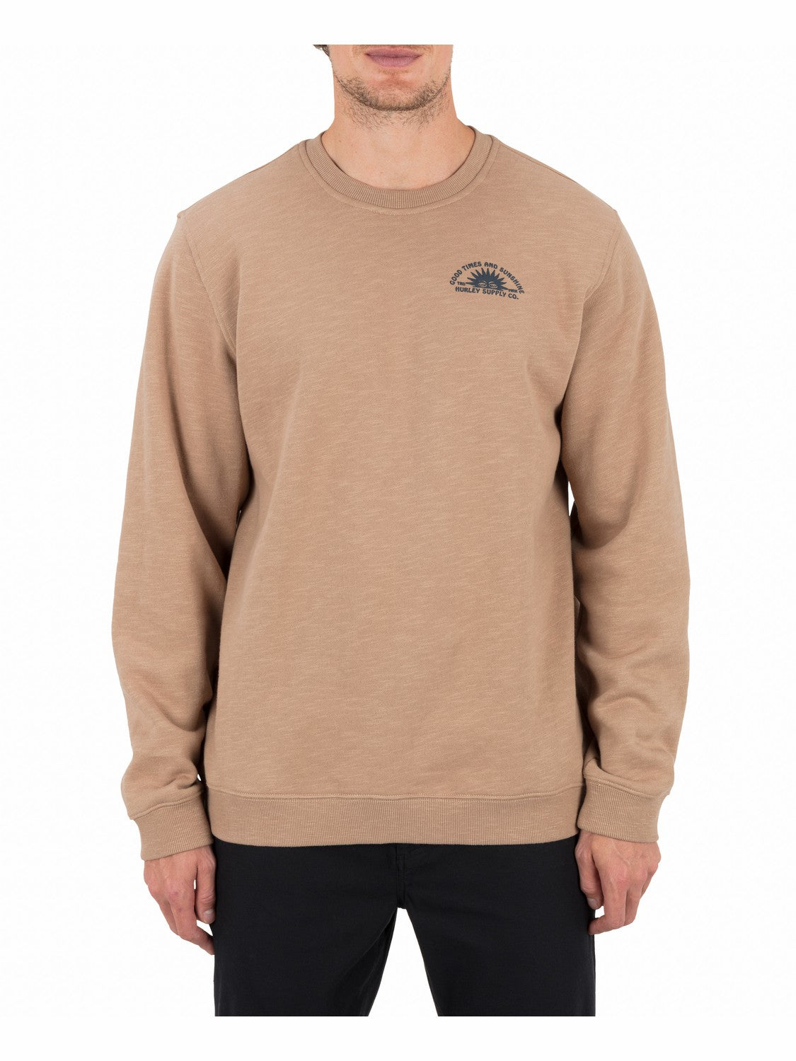 Hurley On Sale | Sunshine Slub Crew Sweatshirt - Bristlecone