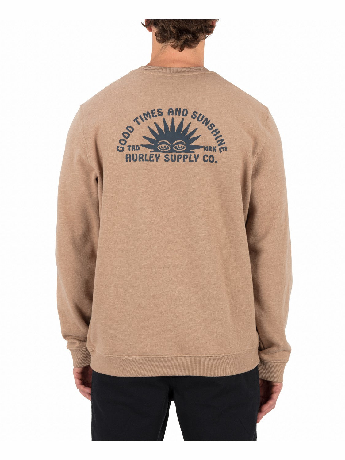 Hurley On Sale | Sunshine Slub Crew Sweatshirt - Bristlecone
