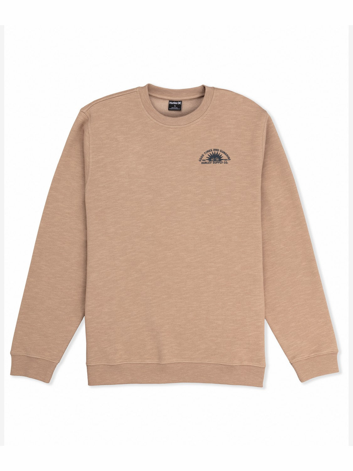Hurley On Sale | Sunshine Slub Crew Sweatshirt - Bristlecone
