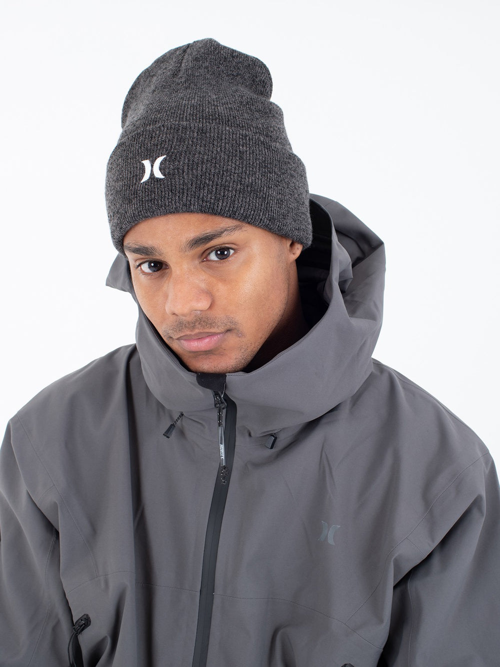Hurley For Sale | Cream Snow Jacket - Dark Stone Grey