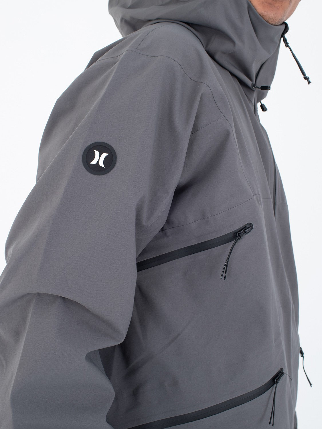 Hurley For Sale | Cream Snow Jacket - Dark Stone Grey