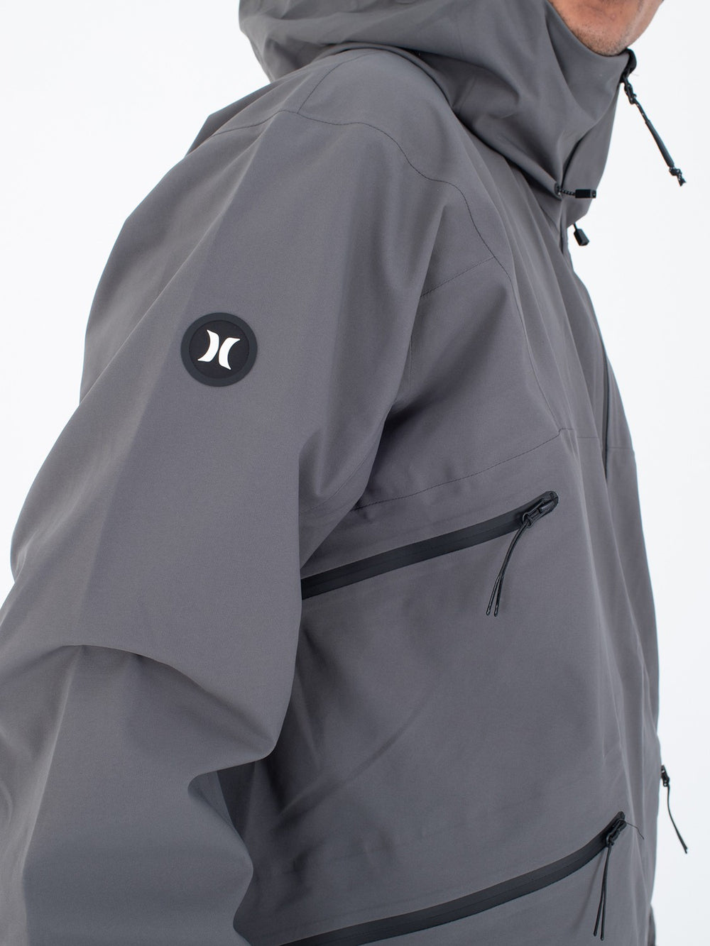 Hurley For Sale | Cream Snow Jacket - Dark Stone Grey