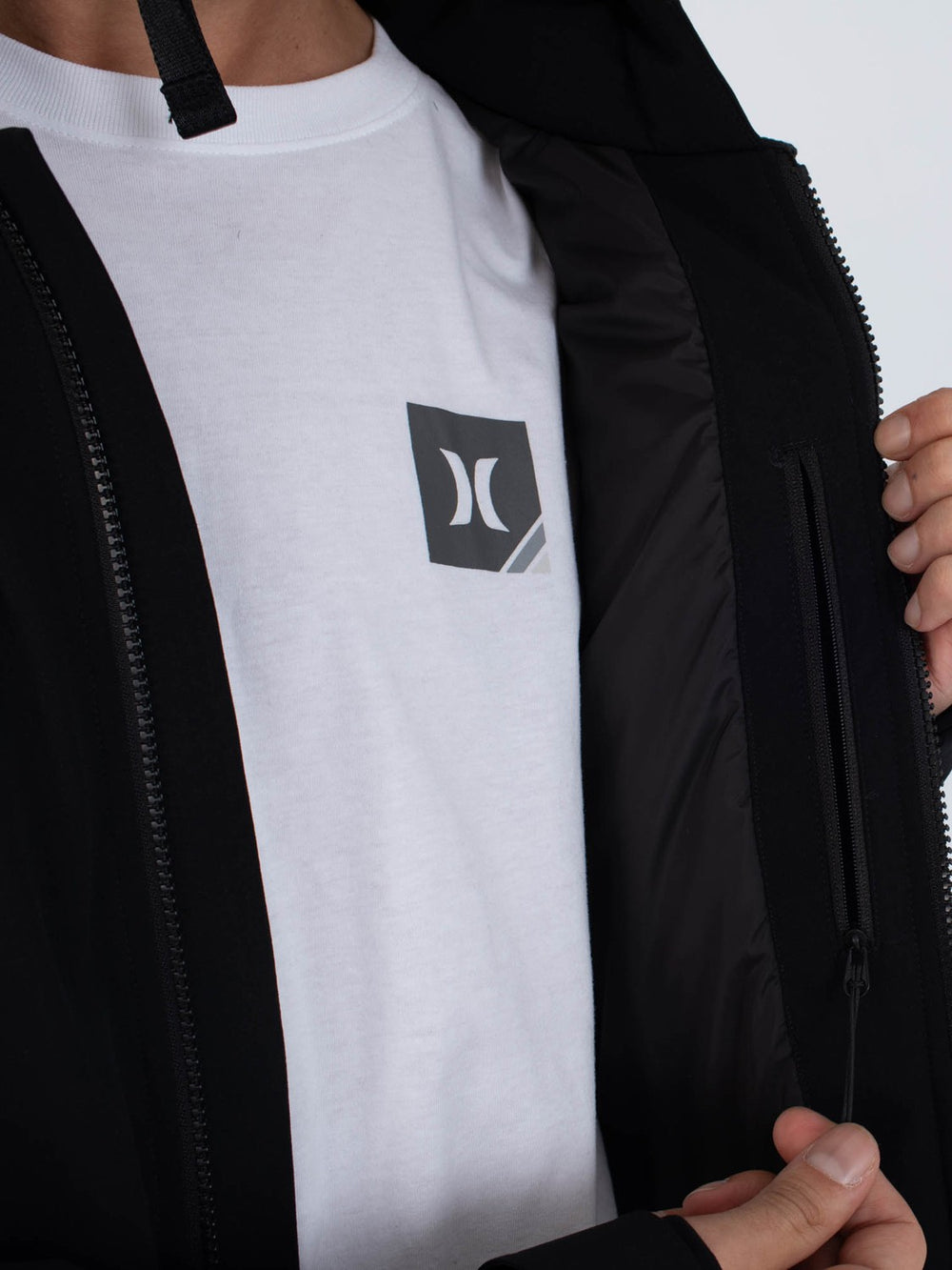 Hurley On Sale | Patch Snow Jacket - Black
