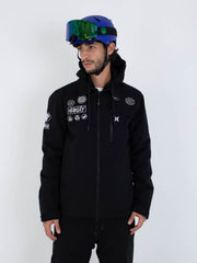 Hurley On Sale | Patch Snow Jacket - Black