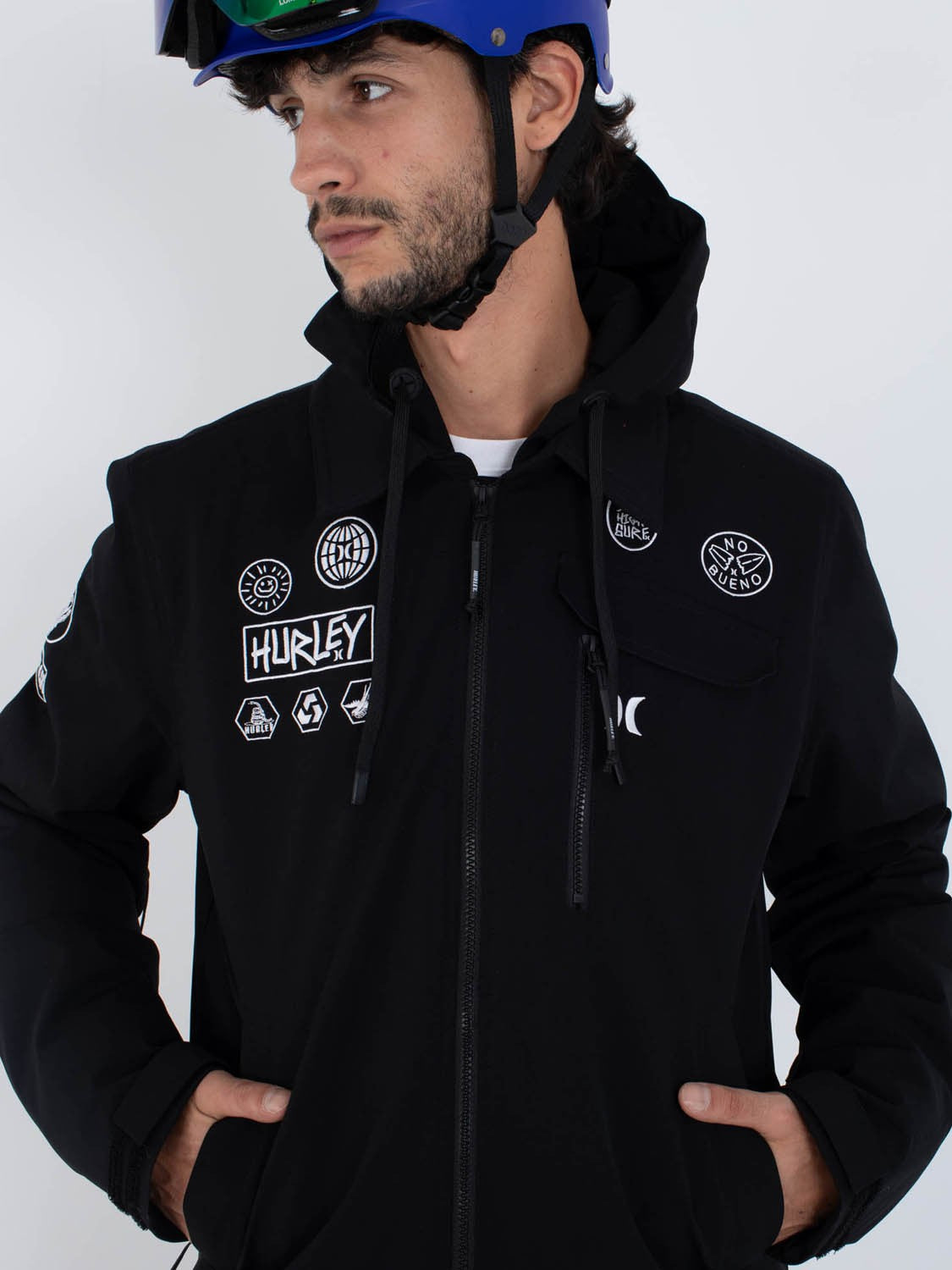 Hurley On Sale | Patch Snow Jacket - Black